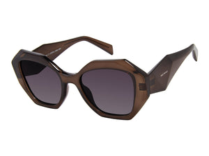 Prive Revaux Round Sunglasses - THE BIMINI/S Olive Grey