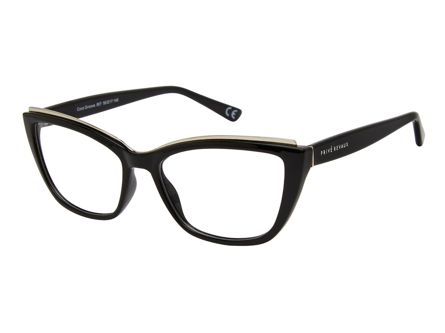 Prive Revaux Square Frame - COCO GROVE Black