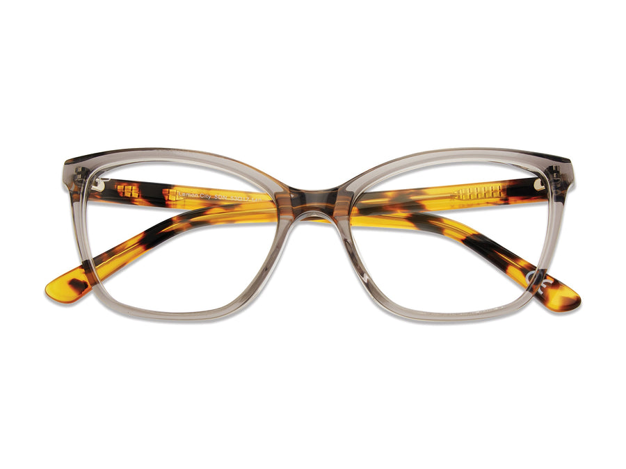 Prive Revaux Cat-Eye Frame - LEMON CITY Grey Havana