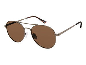 Prive Revaux Round sunglasses - THE MARLIN/S Silver Brown