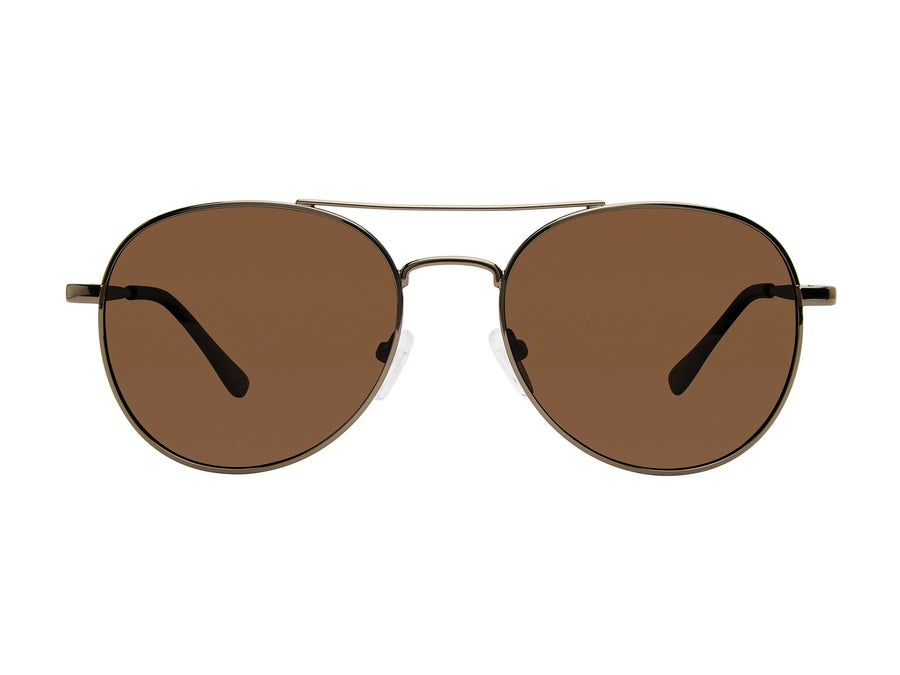 Prive Revaux Round sunglasses - THE MARLIN/S Silver Brown