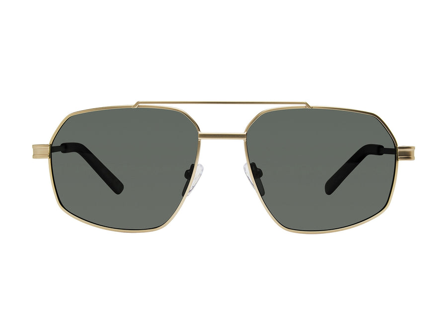 Prive Revaux Square Sunglasses - SO PRIME/S Gold Grey