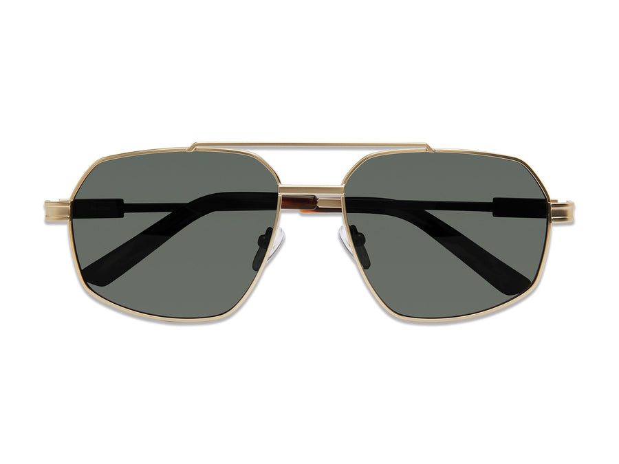 Prive Revaux Square Sunglasses - SO PRIME/S Gold Grey