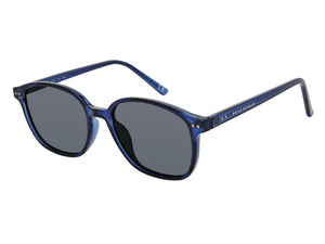 Prive Revaux Round Sunglasses - THE DADE/S Blue