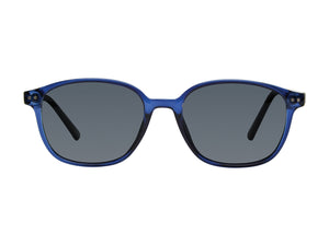 Prive Revaux Round Sunglasses - THE DADE/S Blue