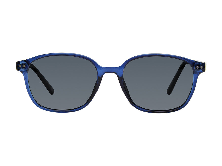 Prive Revaux Round Sunglasses - THE DADE/S Blue