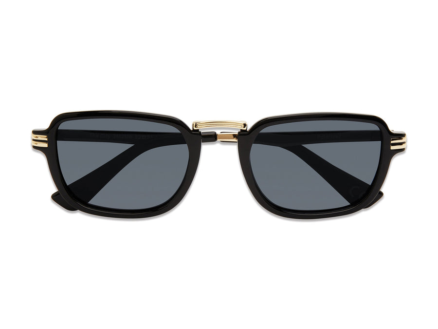 Prive Revaux Square Sunglasses - THE CITY/S Black Gold