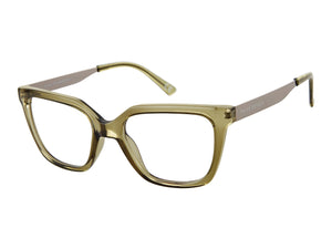 Prive Revaux  Square Frames - SOLICITO CRYSTAL GREEN