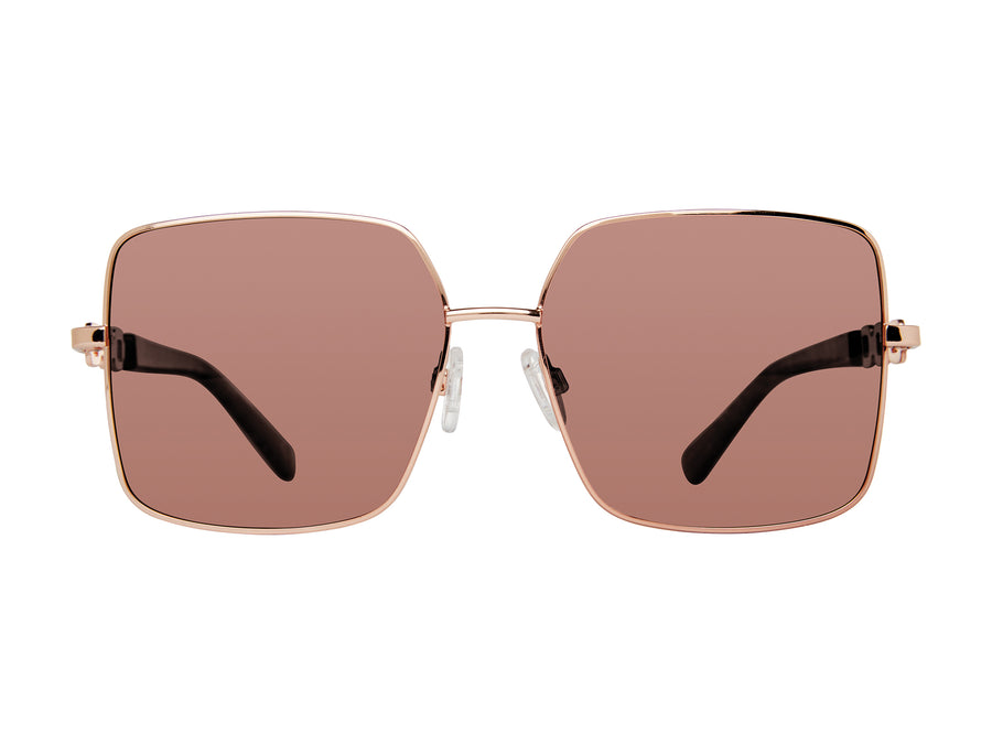 Prive Revaux  Square Sunglasses - VIVA LA VIDA/S ROSE GOLD