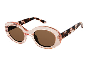 Prive Revaux  Round Sunglasses - MODERNO/S PINK HAVANA