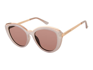 Prive Revaux  Cat-Eye Sunglasses - SUNSET PLACE/S PINK GREY