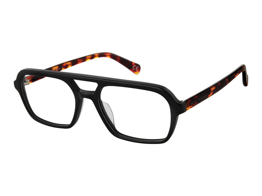 Prive Revaux  Square Frames - CUTLER BAY Black Havana