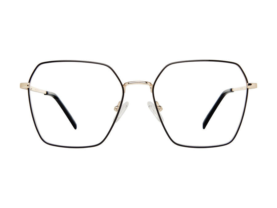 Prive Revaux  Square Frames - BOHO BLACK GOLD