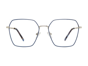 Prive Revaux  Square Frames - BOHO BLUE SILVER