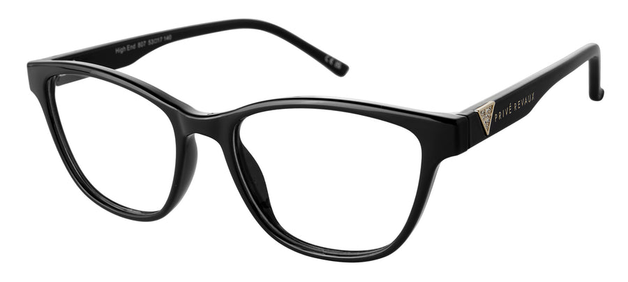 Prive Revaux  Square Frames - HIGH END BLACK