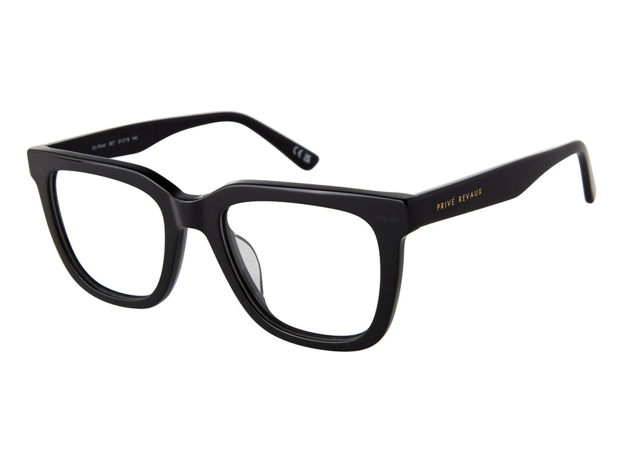 Prive Revaux  Square Frames - ON POINT Black