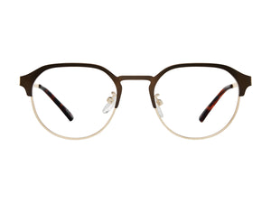 Prive Revaux  Round Frames - THE END BROWN GOLD