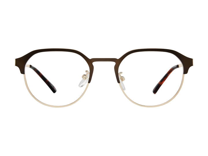 Prive Revaux  Round Frames - THE END BROWN GOLD