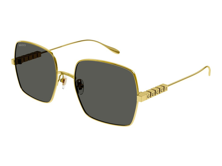 Gucci Square Sunglasses - GG1434S Matte Gold