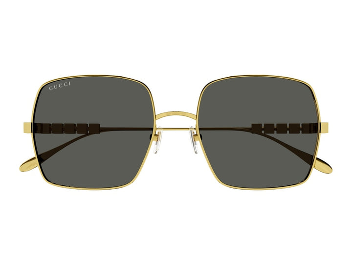 Gucci Square Sunglasses - GG1434S Matte Gold