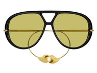 Bottega Veneta Round Sunglasses