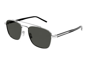 Saint Laurent Square Sunglasses - SL 665 Silver