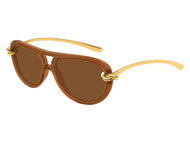 Bottega Veneta Aviator Sunglasses