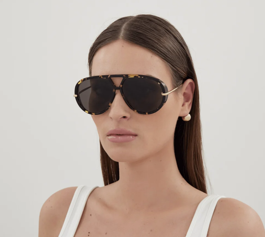 Bottega Veneta Round Sunglasses