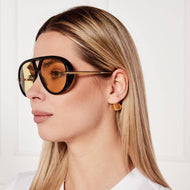 Bottega Veneta Round Sunglasses