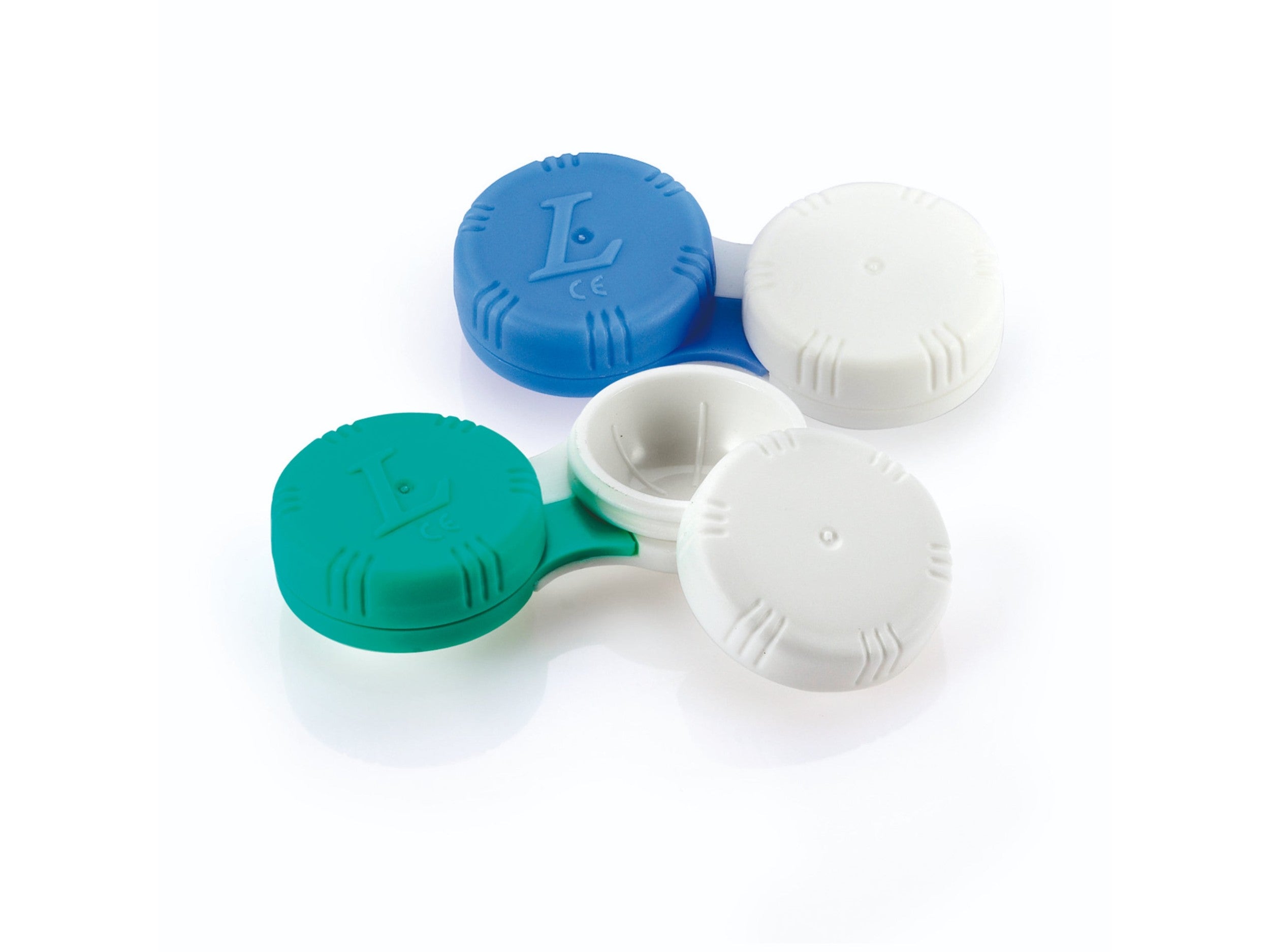 Blue & White case for lenses