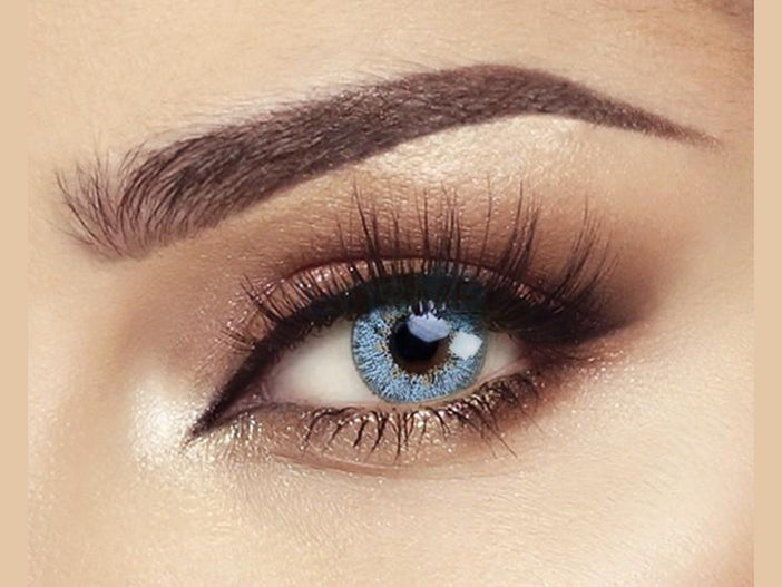 Bella Natural Colored Contact Lenses - Gray Blue – Happy Vision