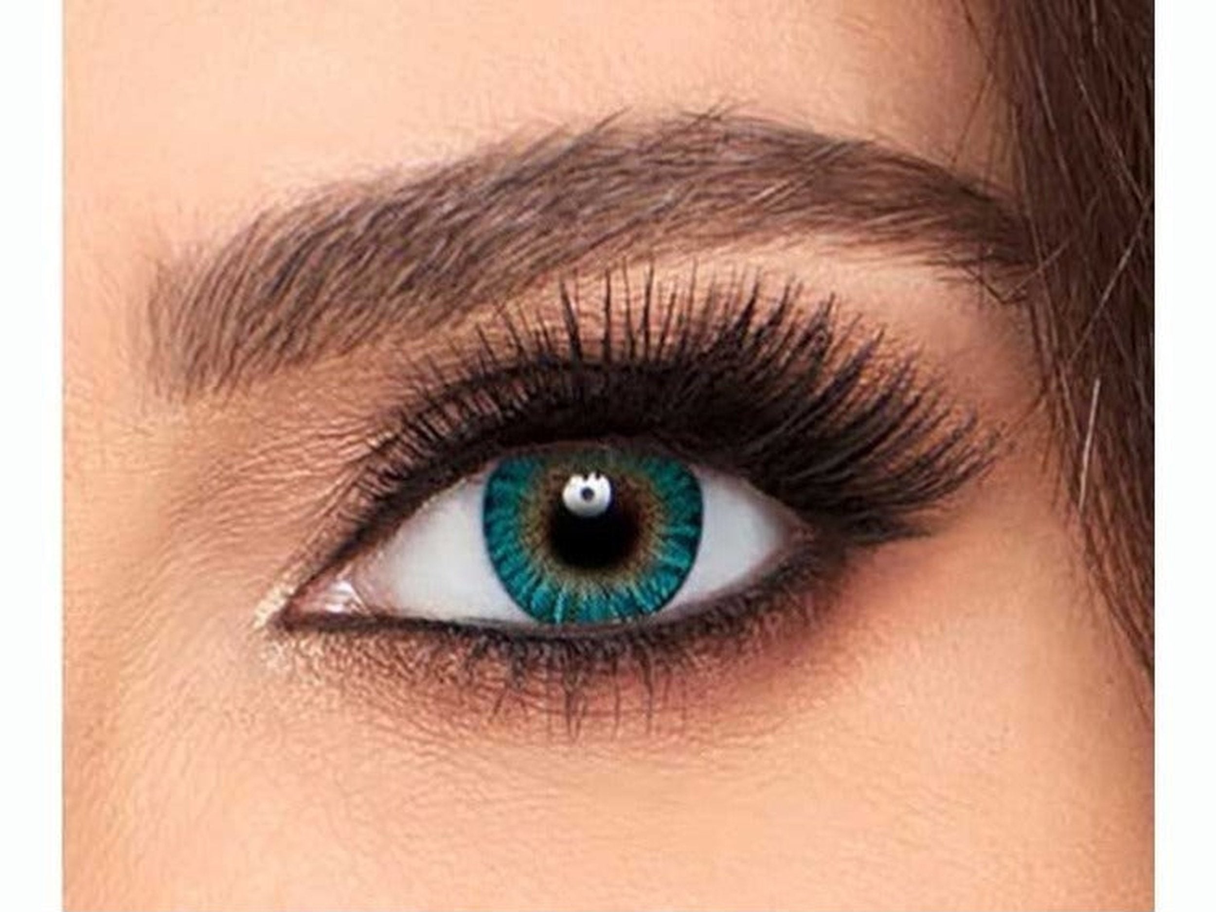 Freshlook, Turquoise, Colorblends, One Month